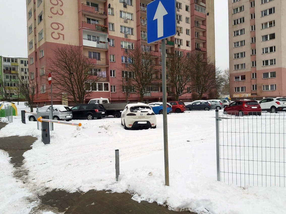 Parking na Romera - skończony